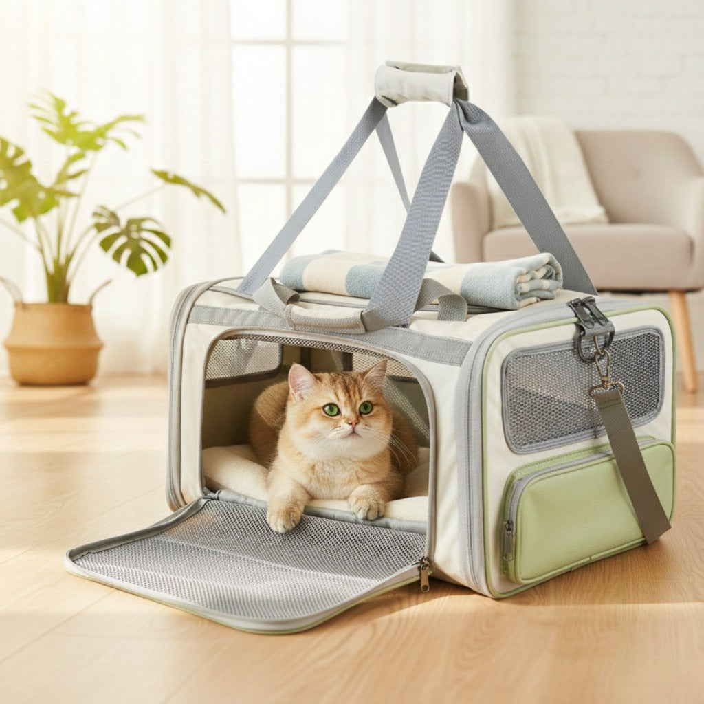 Sac de transport crème