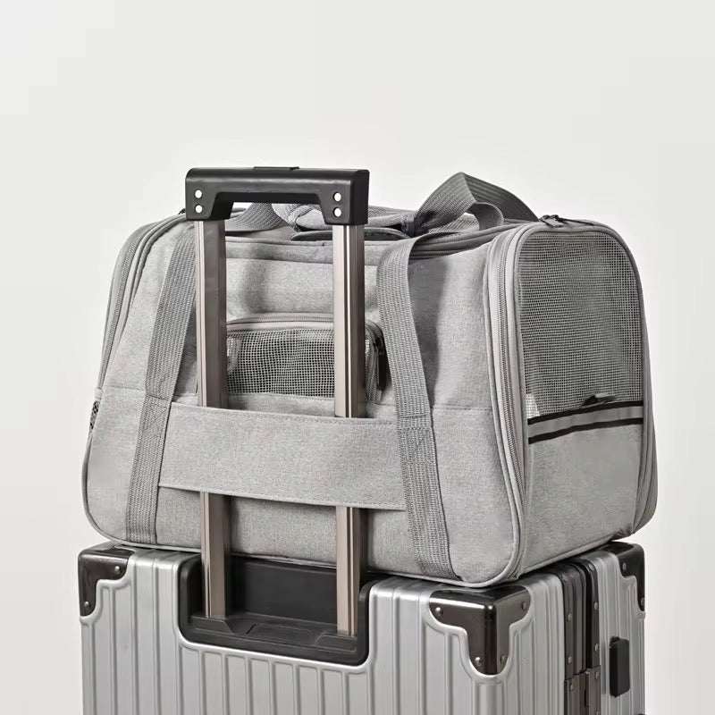 Sac de transport gris