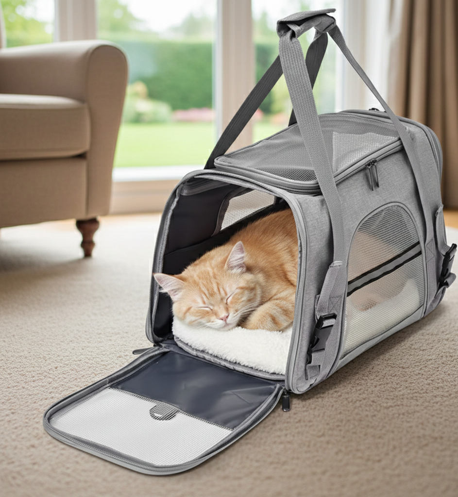 Sac de transport gris