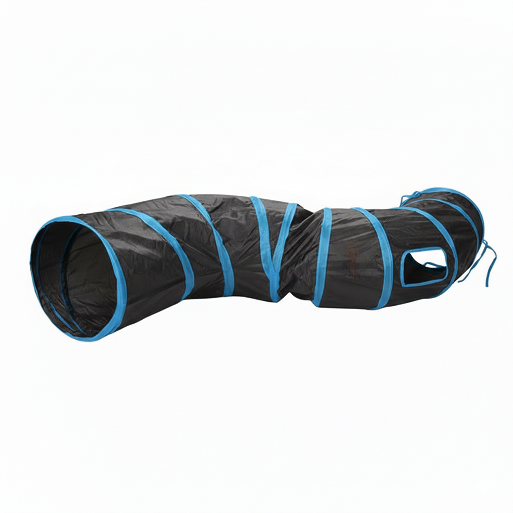 Tunnel pliable pour chat